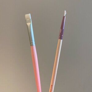 𝅺makeup brushes Pink